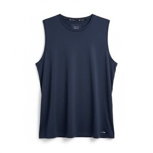 Tek Gear DryTek Men's Size XXL Blue Sleeveless Crewneck Performance Tank Top‎
